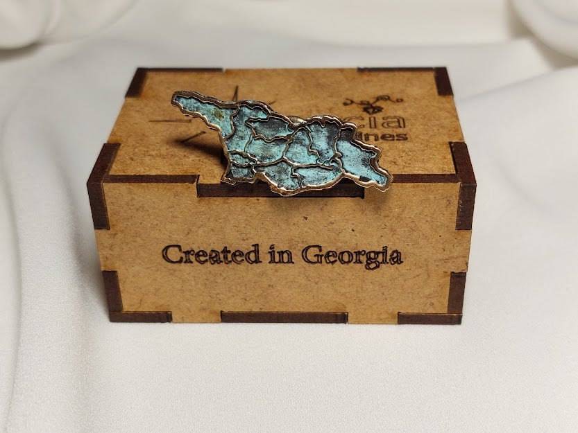 Brooch "Georgia"