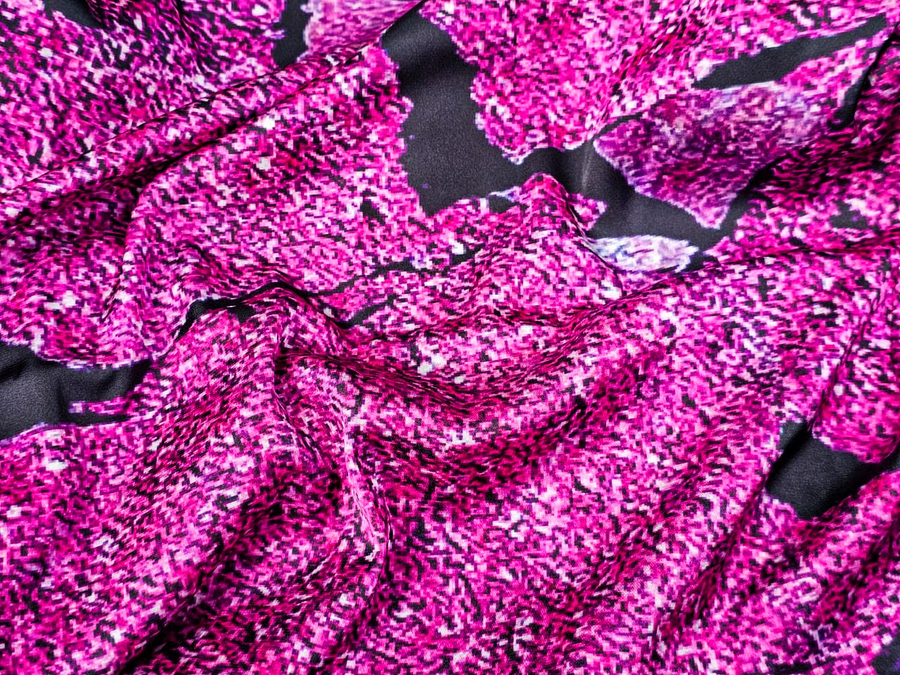 Silk scarf "Wine Emotion"