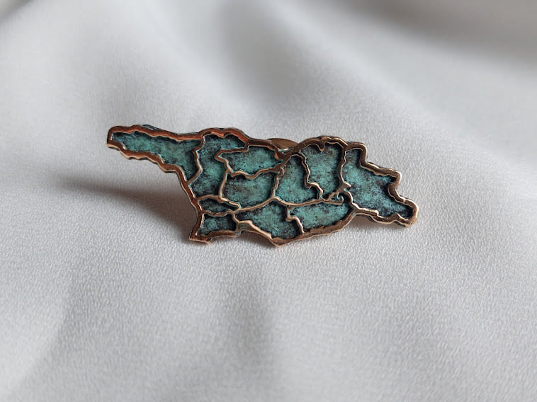 Brooch "Georgia"